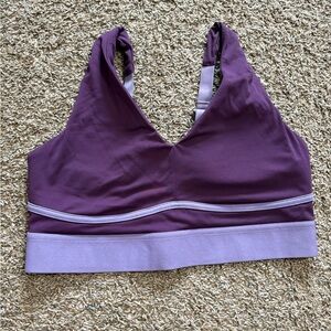 Fabletics Deep Purple Sports Bra